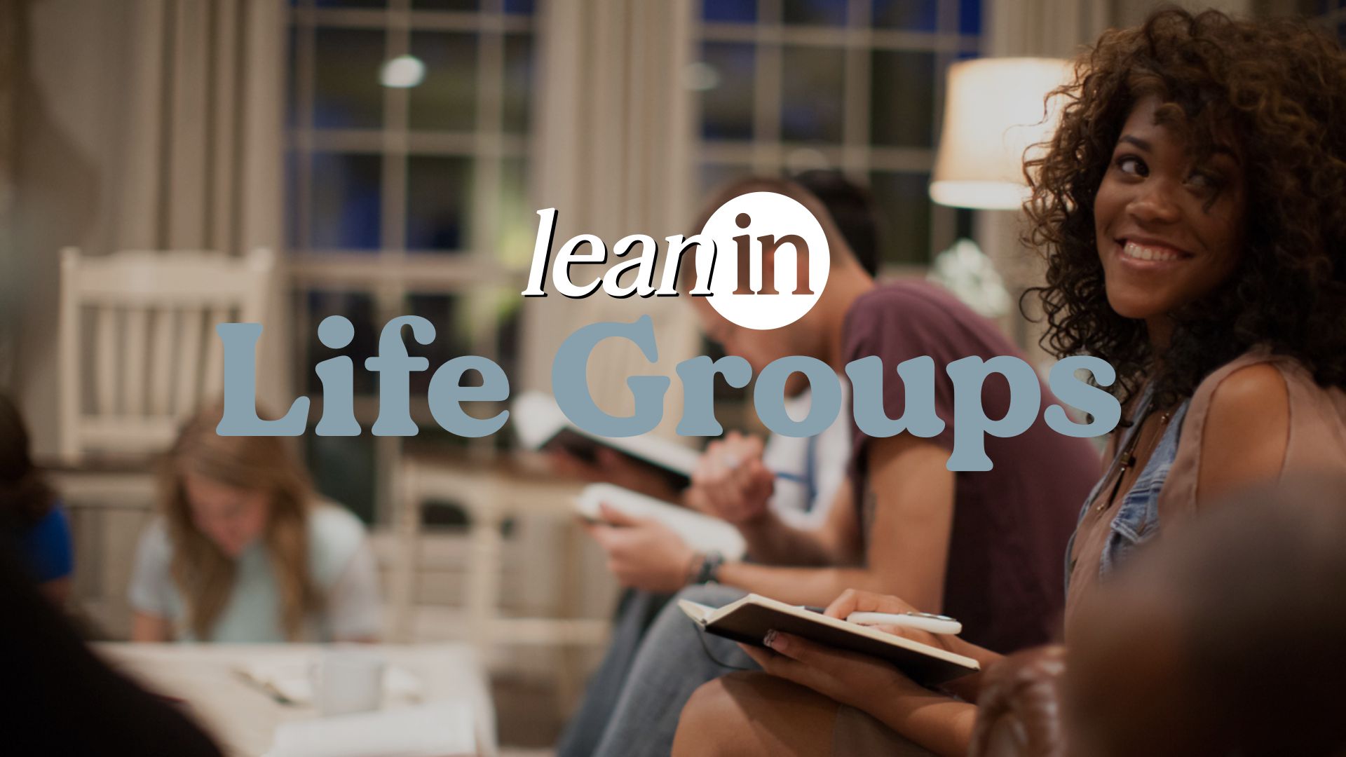 Summer Life Group Labs cover slide with California palm trees filtered in summer colors.