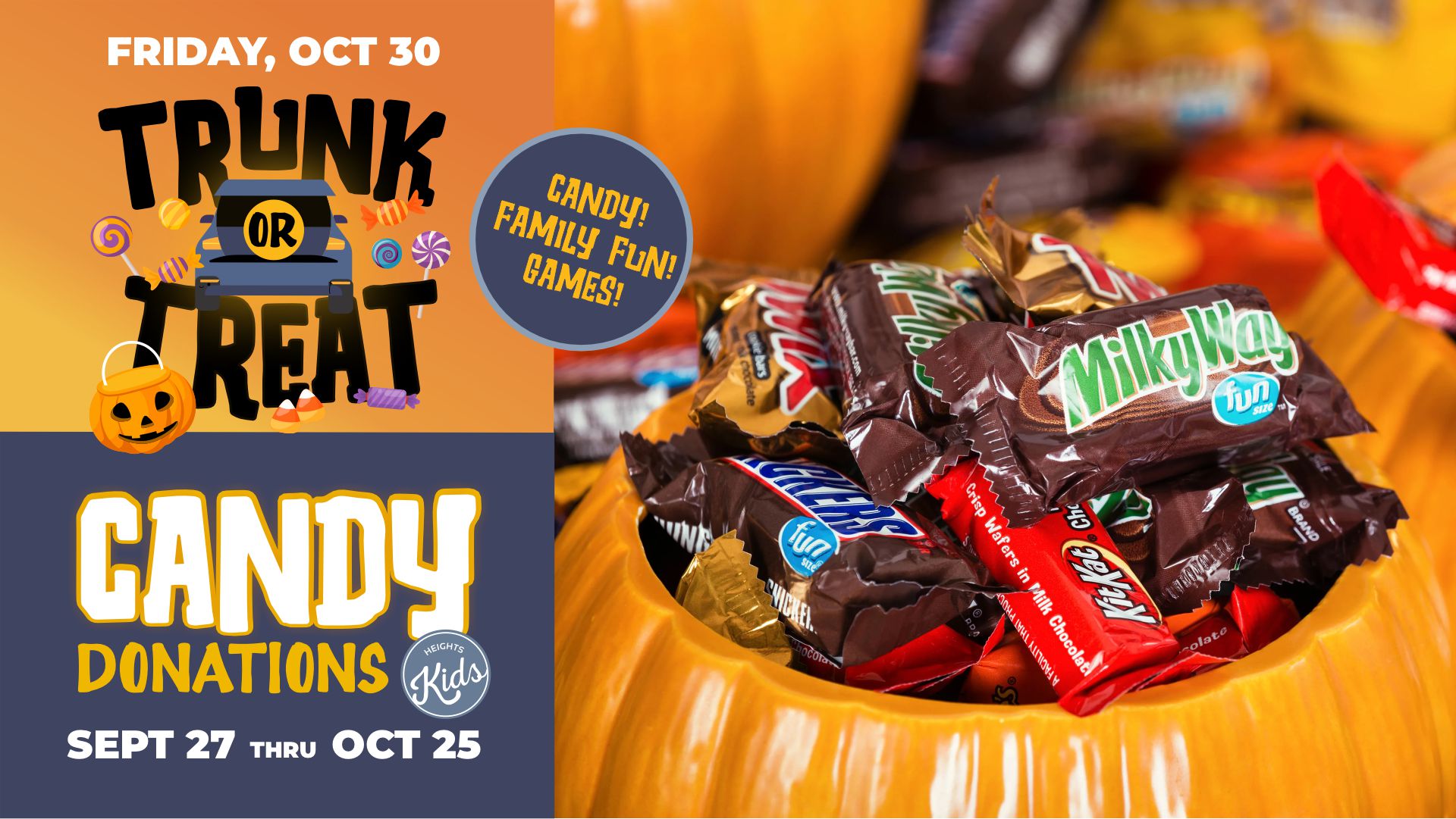 Promotional graphic of Heights Church event titled "From Seats to Serving: Helping People Experience God." Left side of background is group of chairs, right side of graphic is three different group pictures.