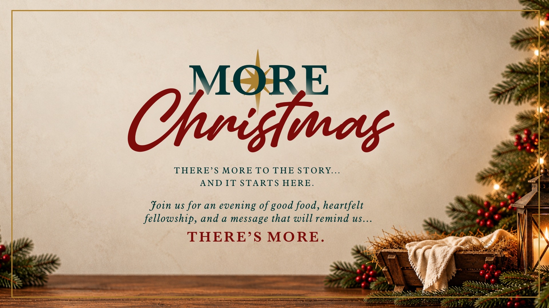 Promotional graphic for Grief Share. Background of white knitted scarf wrapped around green mug. Event labeled with red letters that read: Surviving the Holidays"
